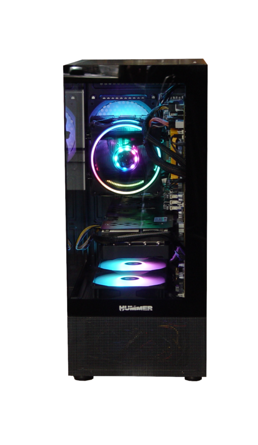 Hummer X79S Gaming PC mit AMD RX 6700XT 12GB
